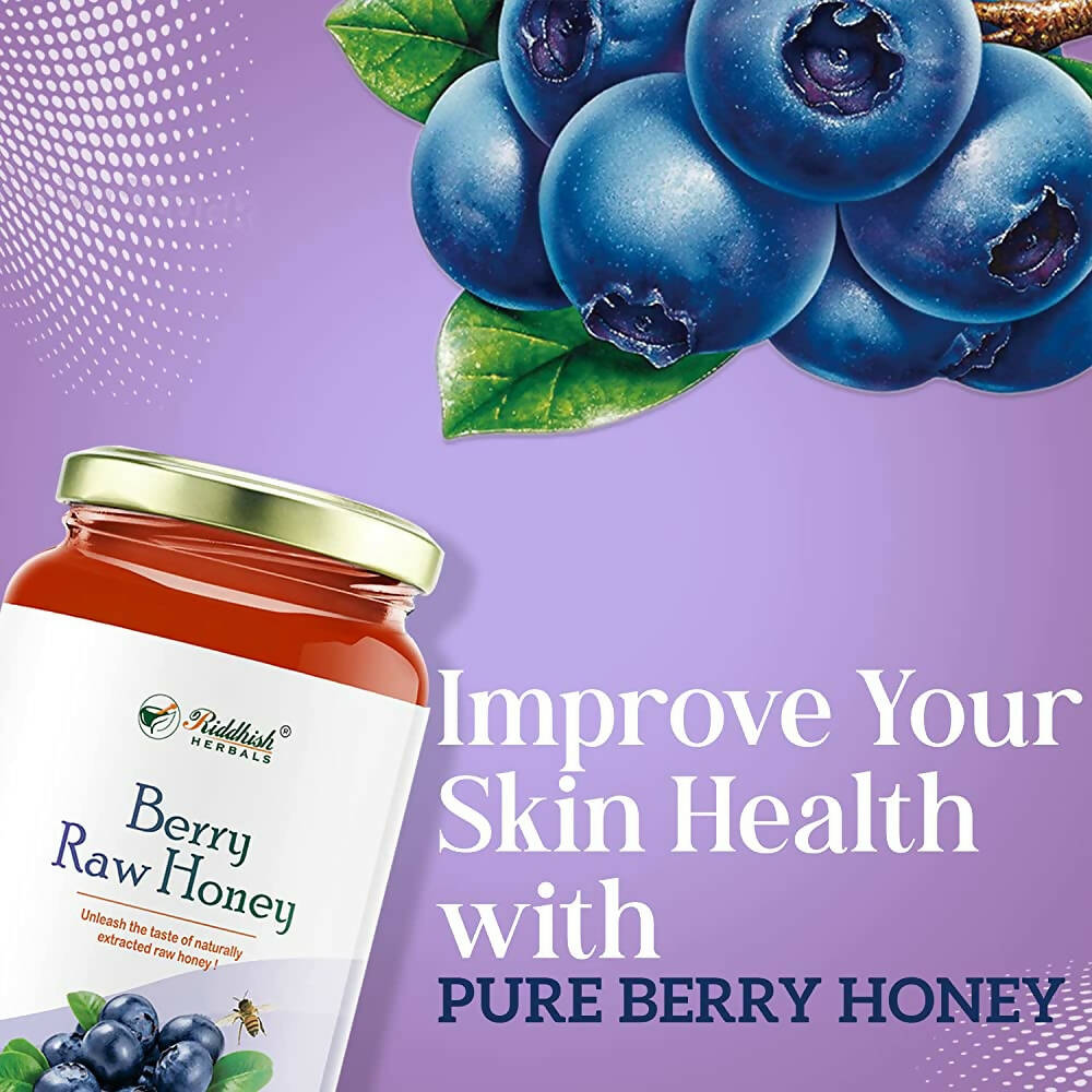 Riddhish Herbals Raw Organic Berry Honey | Grocsy