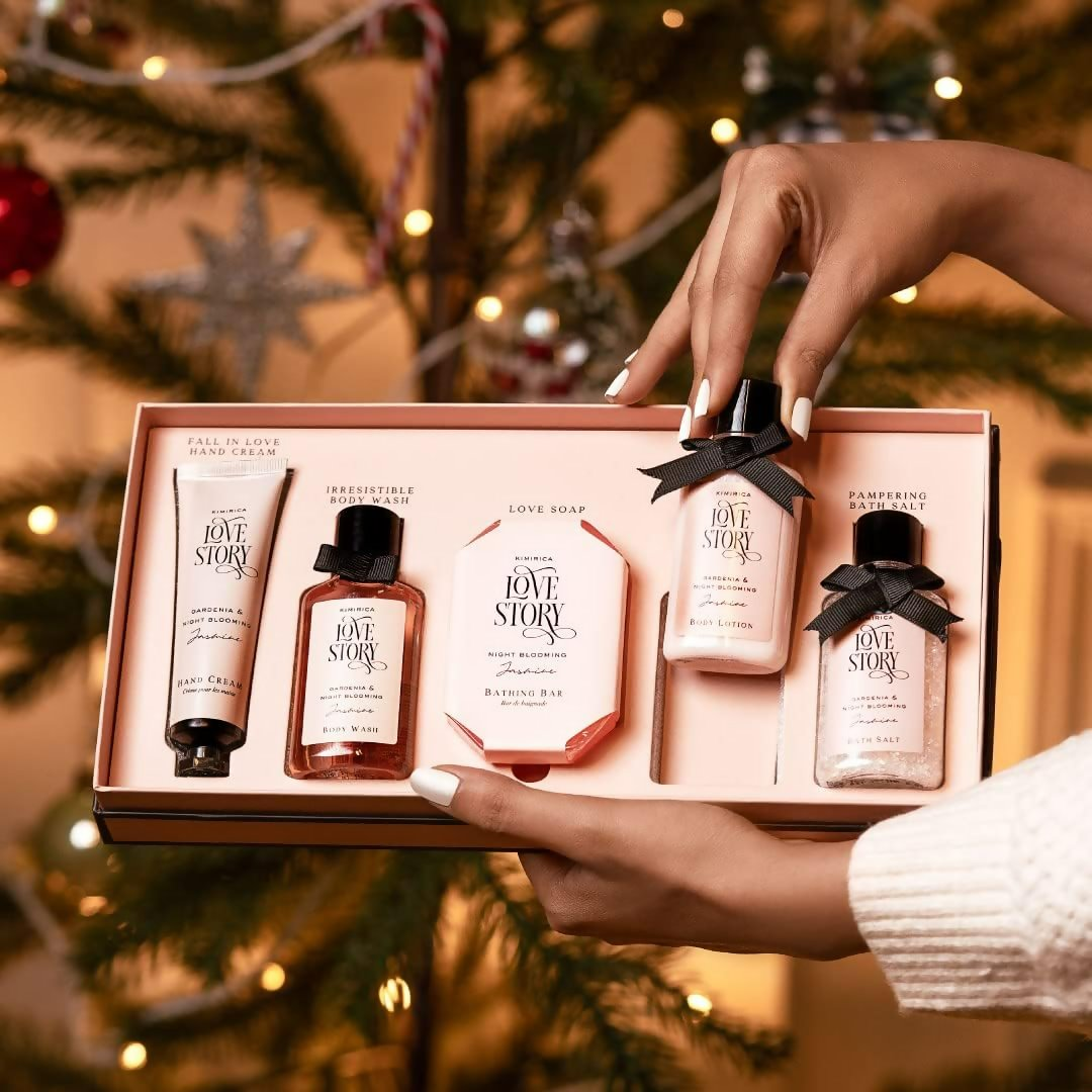 Kimirica Love Story Luxury Bath & Body Care Set | Grocsy
