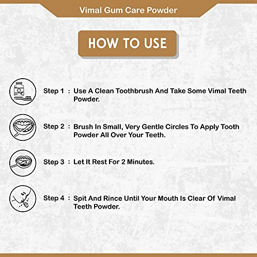 Kisra Vimal Teeth Whitening Powder | Grocsy