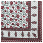 Rudra Bazaar Multicolour 210 TC Cotton Double King Bedsheet With 2 Pillow Covers | Grocsy