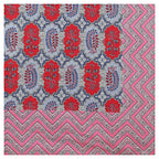 Rudra Bazaar Multicolour 210 TC Cotton Double King Bedsheet With 2 Pillow Covers | Grocsy