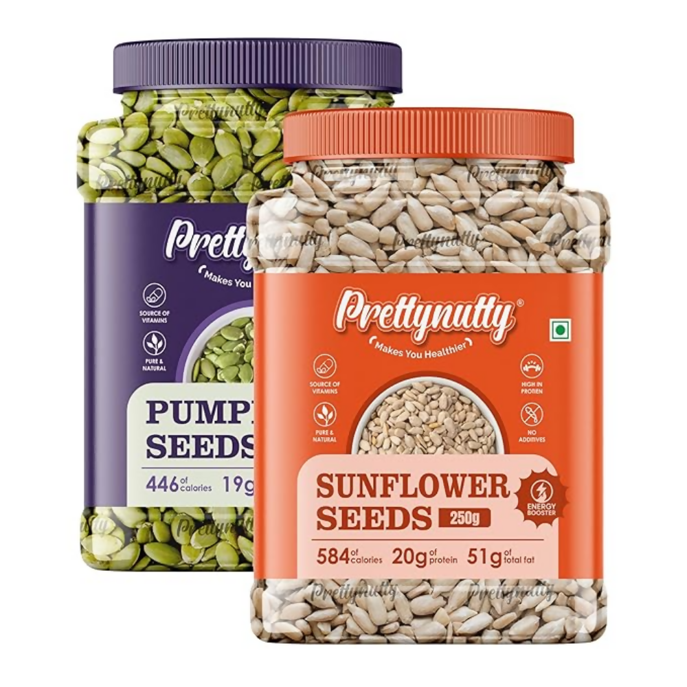 Pretty Nutty Raw Pumpkin & Sunflower Seeds | Grocsy