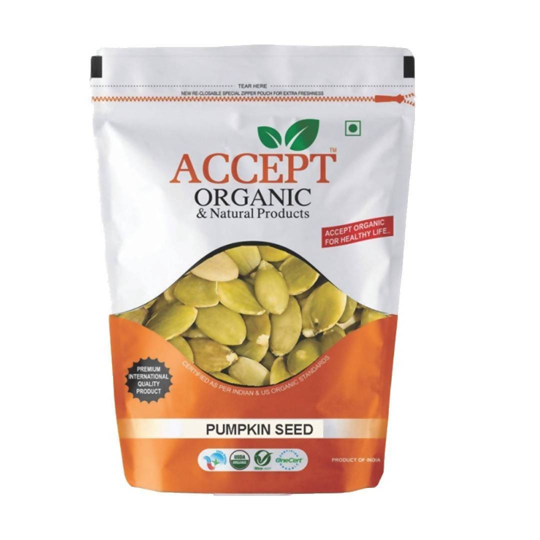 Accept Organic Pumpkin Seeds | Grocsy