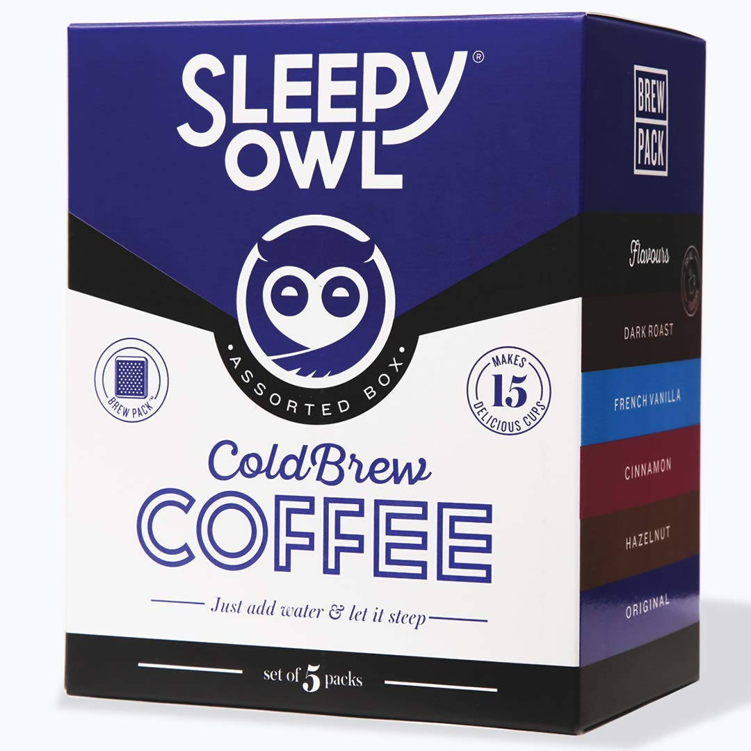Sleepy Owl Coffee Assorted Cold Brew Packs | Grocsy