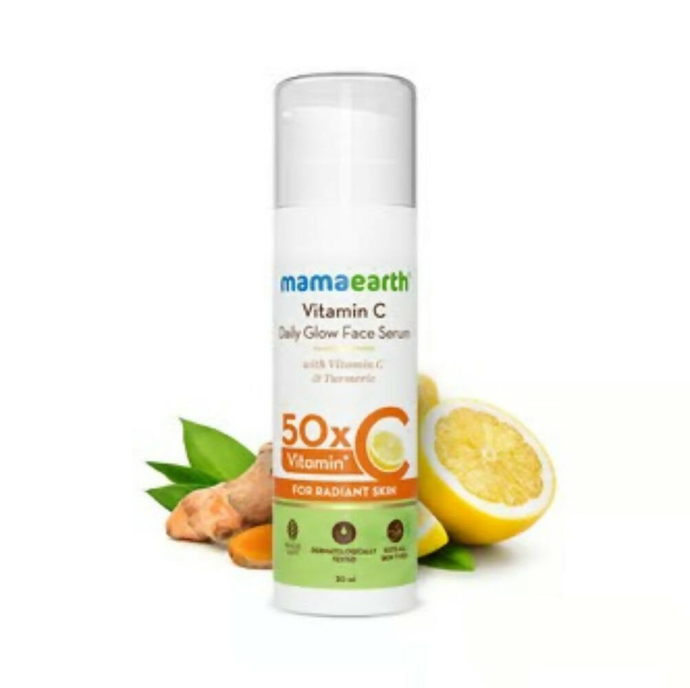 Mamaearth Vitamin C Daily Glow Face Serum | Grocsy