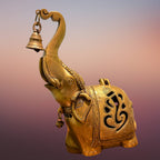Brass Elephant Lamp | Grocsy