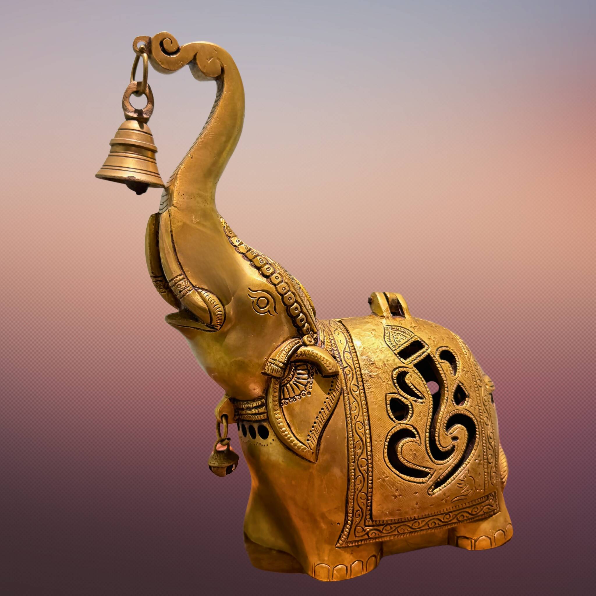 Brass Elephant Lamp | Grocsy