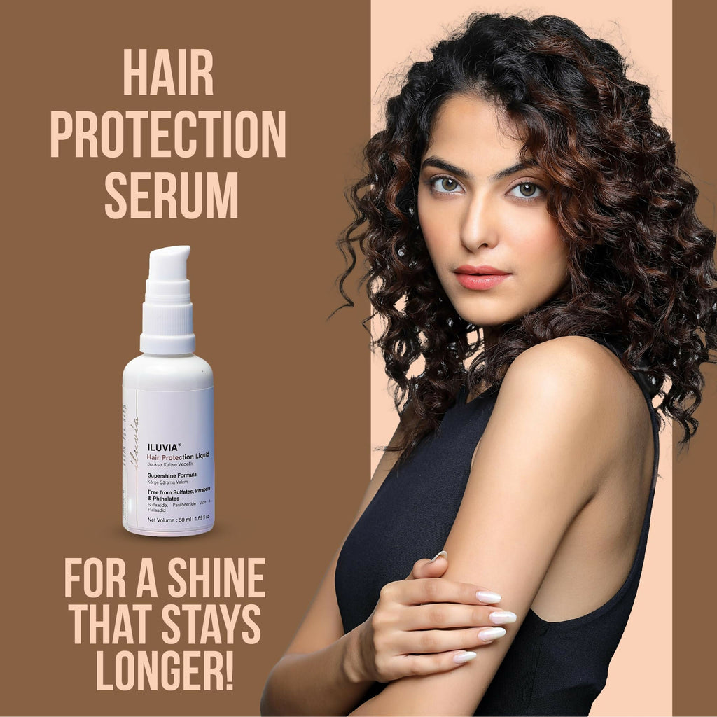 iluvia Hair Protection Serum - Coarse, Damaged, Very Frizzy Hair | Grocsy