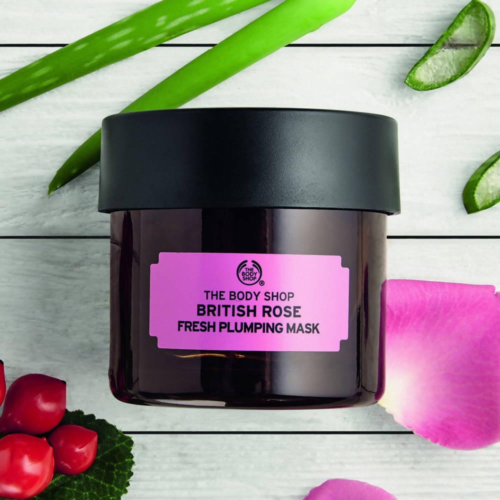 The Body Shop British Rose Fresh Plumping Mask | Grocsy