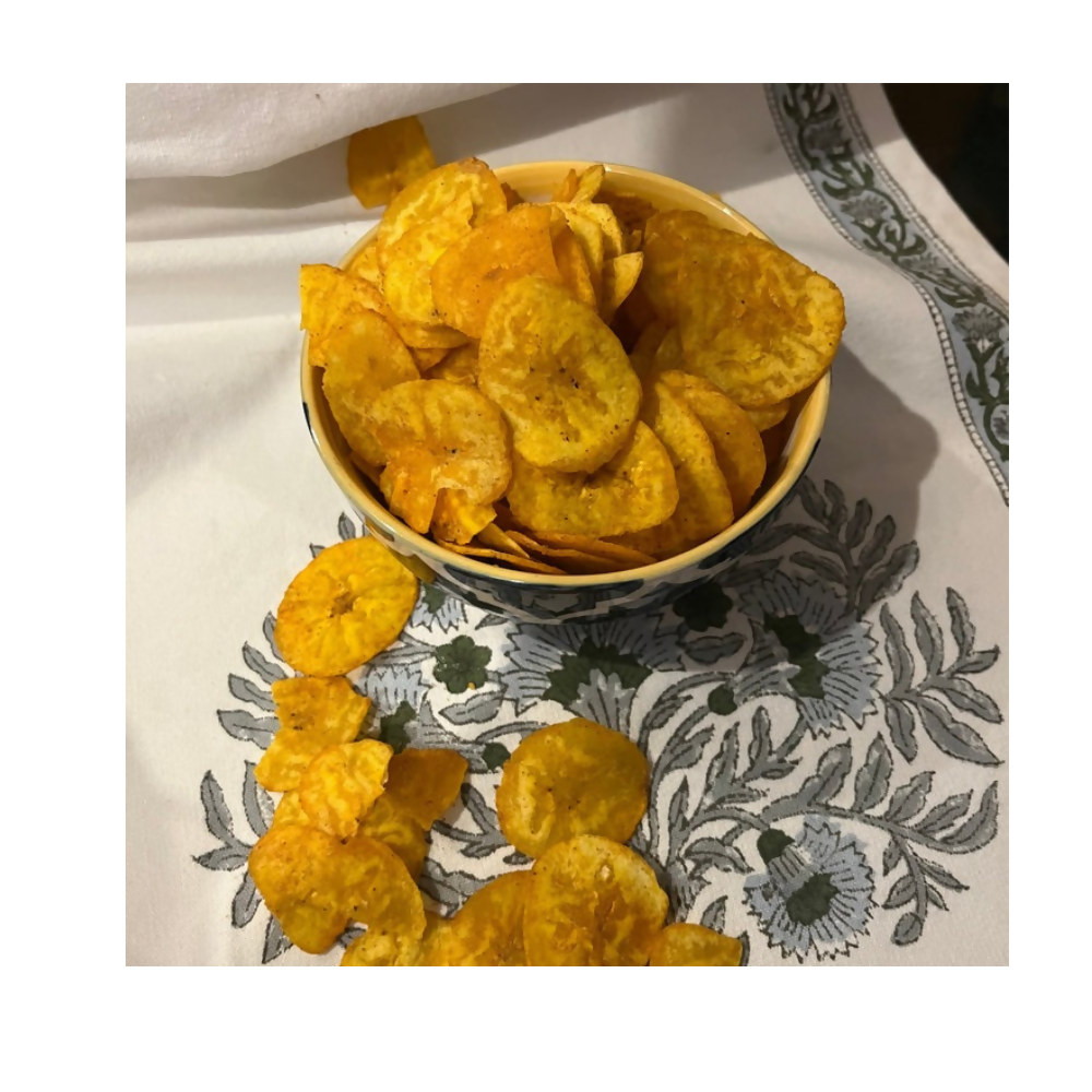 Mylapore Kitchens Nendran(Banana) chips - spicy | Grocsy
