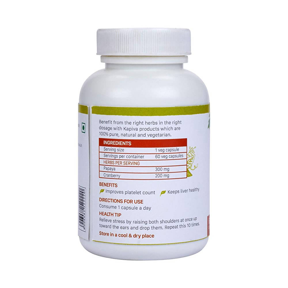 Kapiva Ayurveda Papaya Plus Antioxidant Capsules | Grocsy