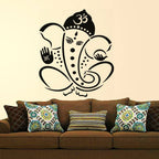 Decals Design Pious Lord Ganesha Wall Sticker - Limited Time Offer | Grocsy
