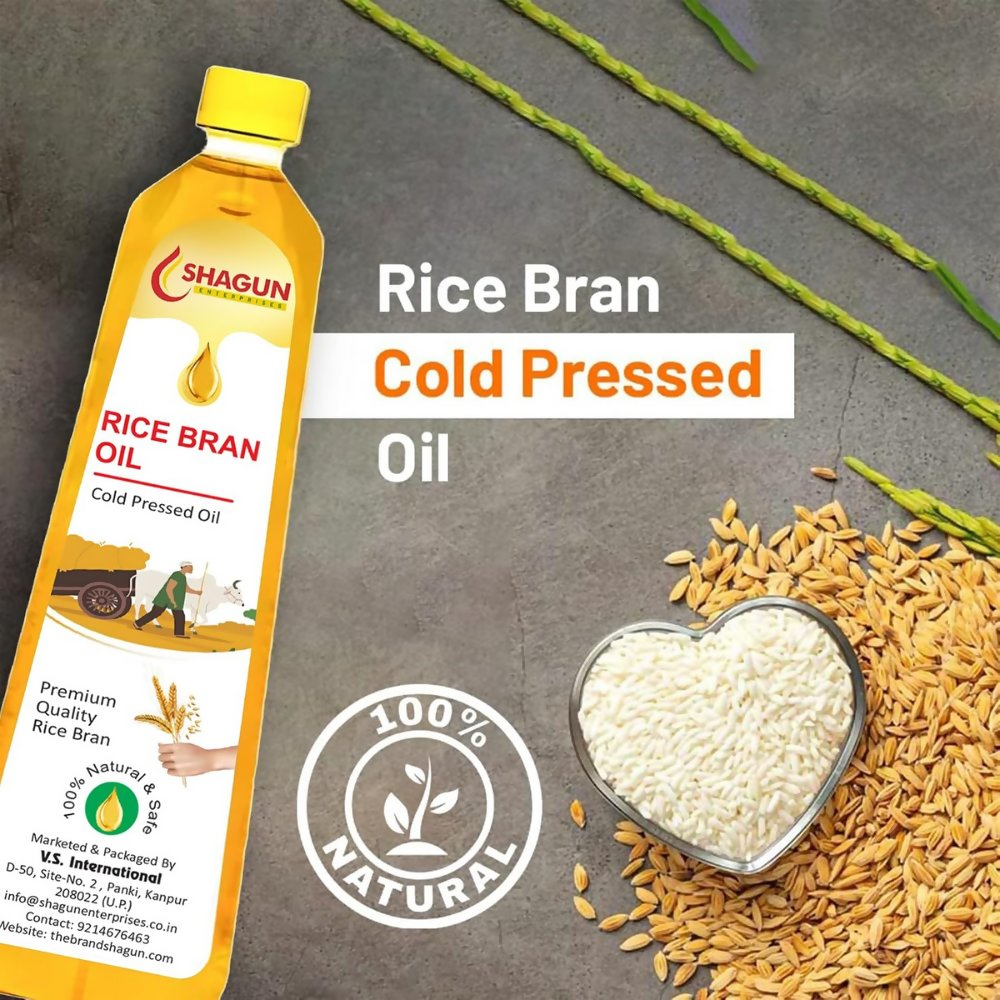 Shagun Rice Bran Oil | Grocsy