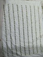 Jyoti Fashion Graceful Off White Sequence With Zari Embroidered Georgette Lehenga Choli with Dupatta | Grocsy