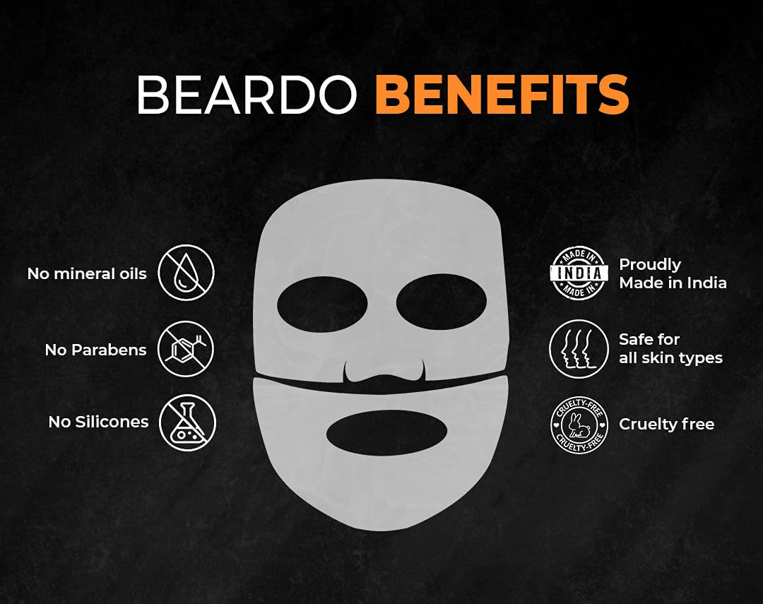 Beardo Night Shot Vitamin C Sheet Masks | Grocsy