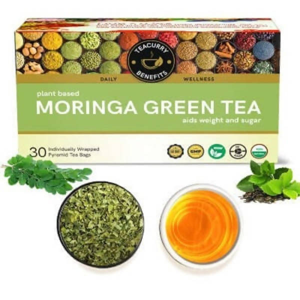 Teacurry Moringa Green Tea | Grocsy