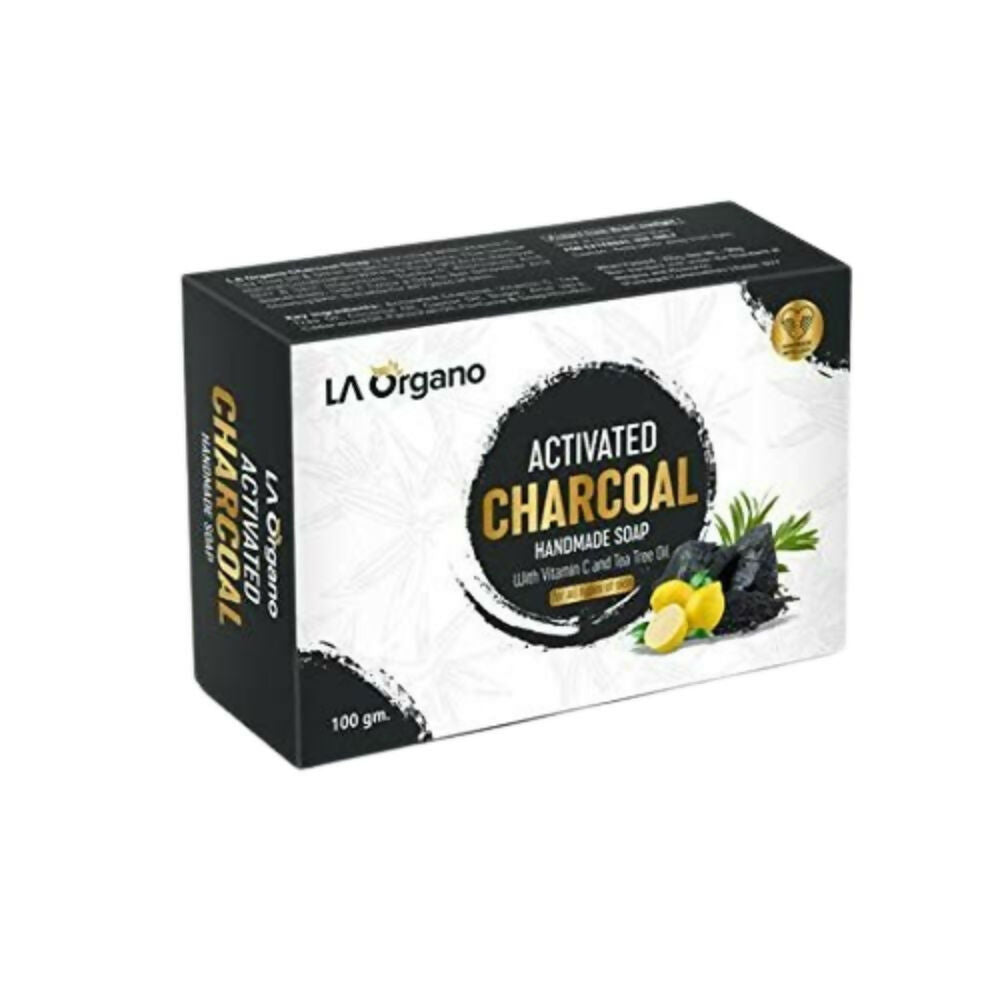 LA Organo Charcoal Handmade Soap | Grocsy