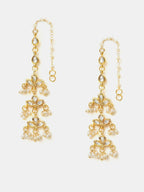 Ruby Raang Chandani Moti Earrings | Grocsy