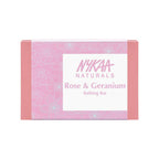Nykaa Naturals Rose & Geranium Balancing Bathing Soap | Grocsy