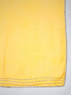 Myshka Women's Yellow Anarkali Kurta & With Dupatta | Grocsy
