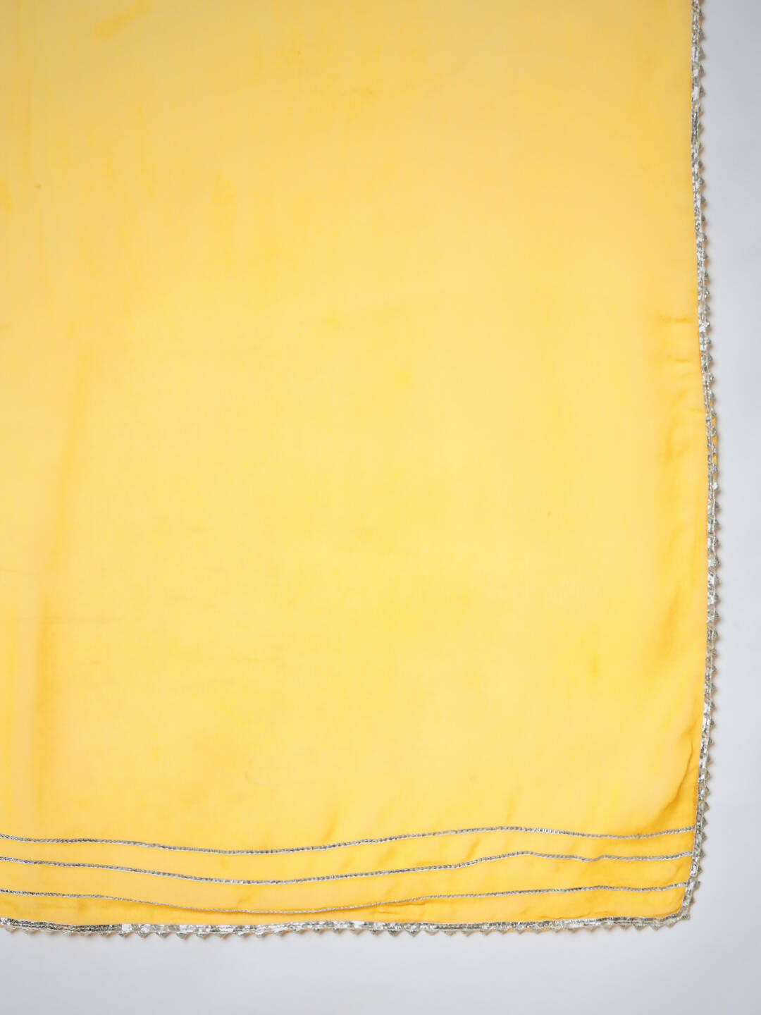 Myshka Women's Yellow Anarkali Kurta & With Dupatta | Grocsy