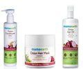 Mamaearth Onion Conditioner + Hair Mask + Hair Oil For Hair Fall Control Combo Pack | Grocsy