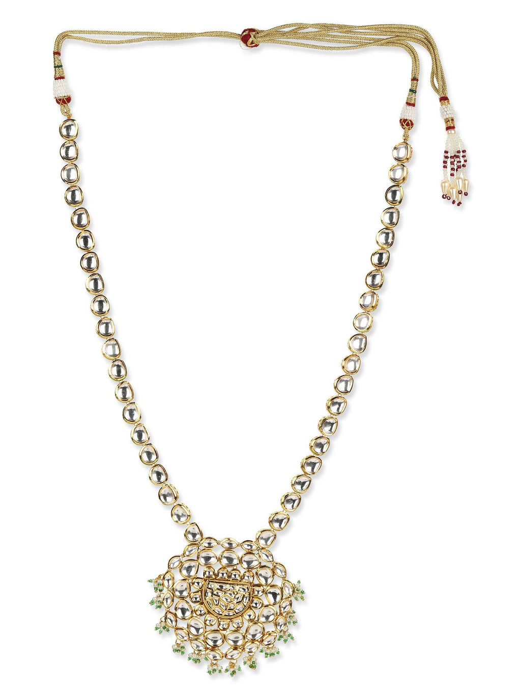 Women's Gold-Polished Necklace - Ruby Raang | Grocsy