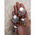MS Fashion India Muskan Fancy Enchant Oxidized Afghani Style Jhumki Earrings | Grocsy