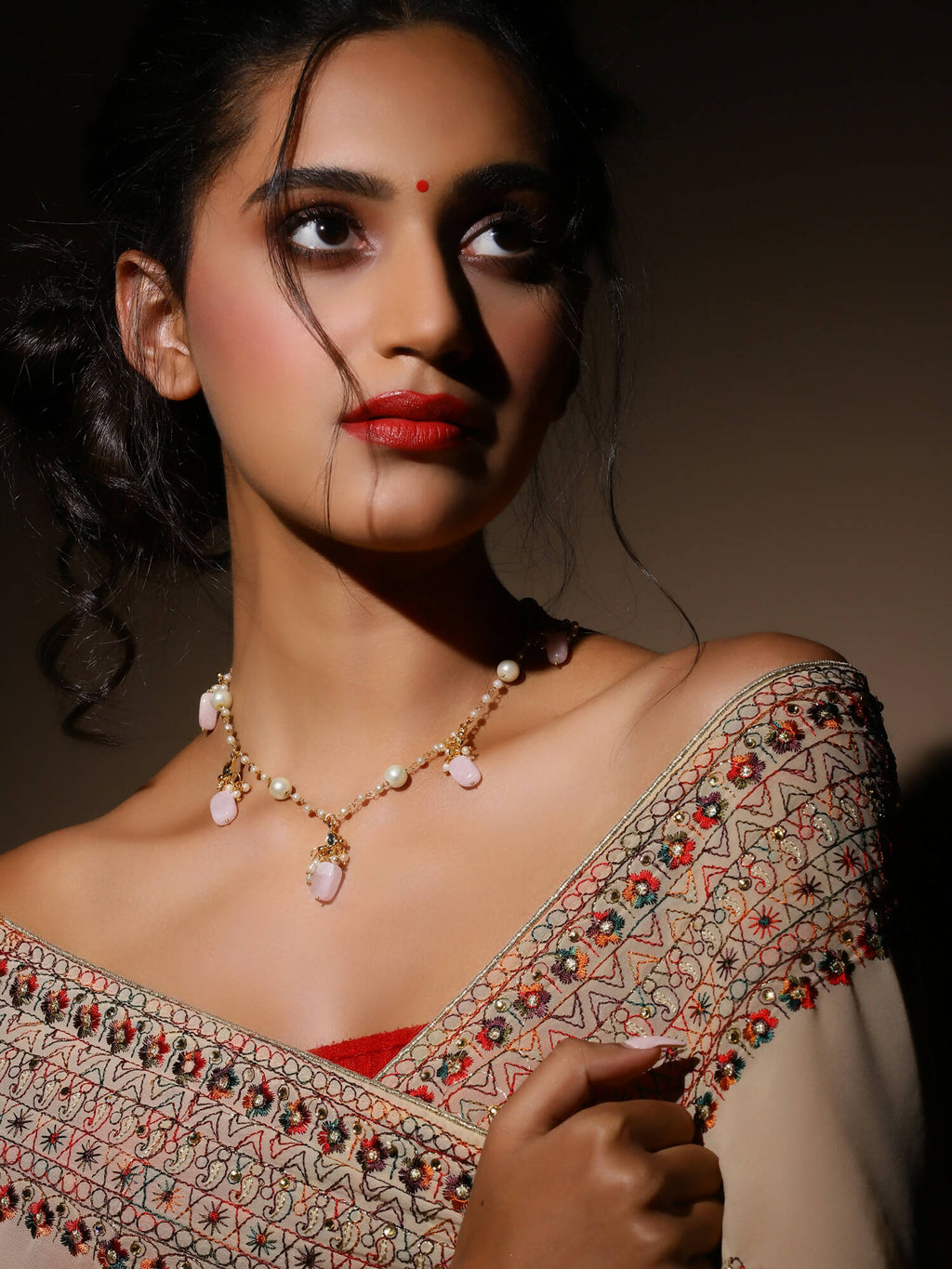 Women's Gold-Polished Chain - Ruby Raang | Grocsy