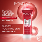 Ponds Youthful Miracle Hexyl Retinol, Renew & Rejuvenate Face Wash | Grocsy