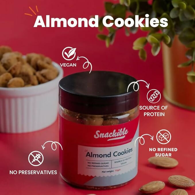 Snackible Almond Cookies | Grocsy