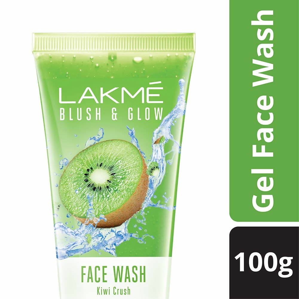 Lakme Blush & Glow Kiwi Freshness Gel Face Wash | Grocsy