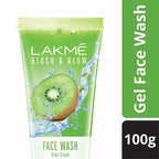 Lakme Blush & Glow Kiwi Freshness Gel Face Wash | Grocsy