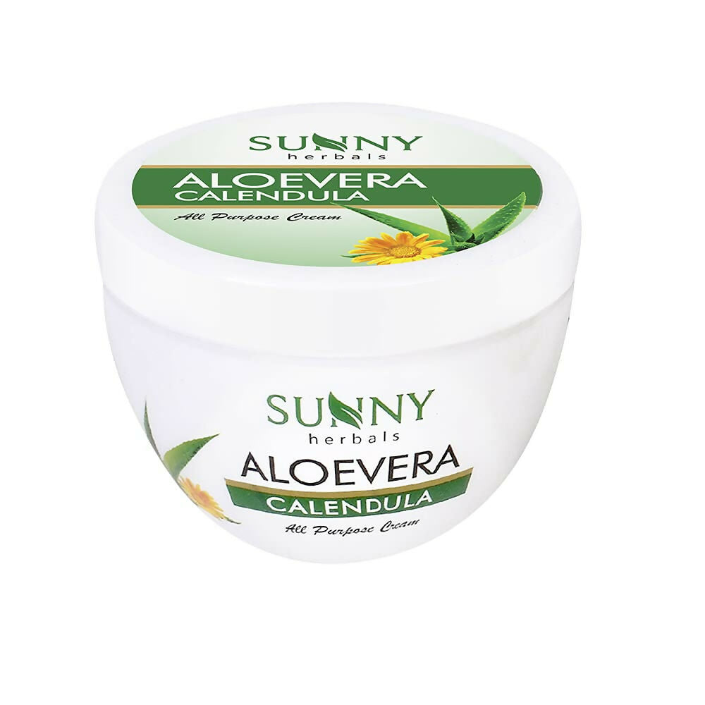Sunny Herbals Aloevera Calendula All Purpose Cream | Grocsy