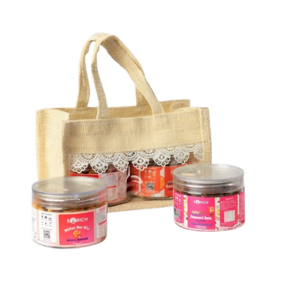 Sorich Organics Mini Light and Bites Hamper Diwali Gift | Grocsy