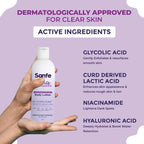 Sanfe Clear & Confident Glycolic Acid Body Lotion | Grocsy