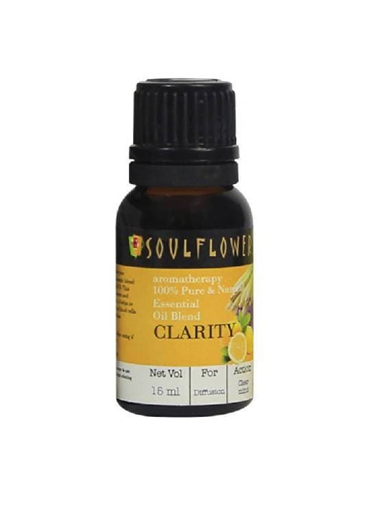 Soulflower Clarity Essential Oil | Grocsy