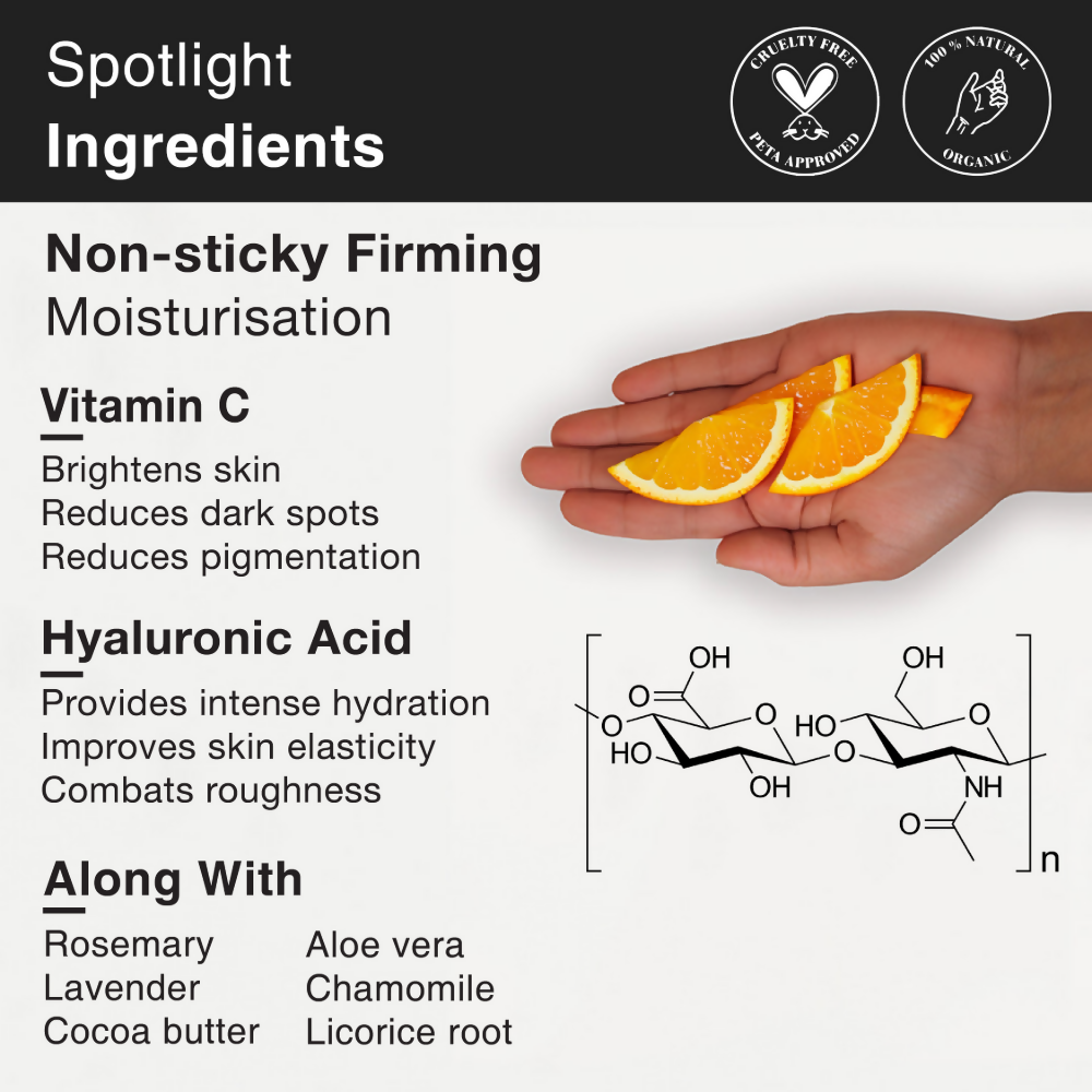 Soulflower Vitamin C Brightening Body Lotion | Grocsy