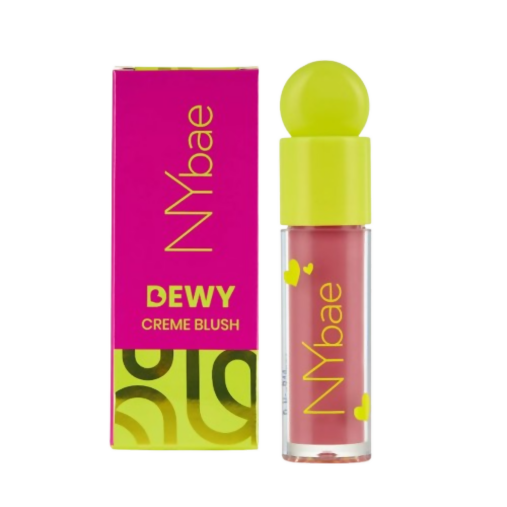 NY Bae Dewy Creme Blush - Sunkissed Pink 01 | Grocsy
