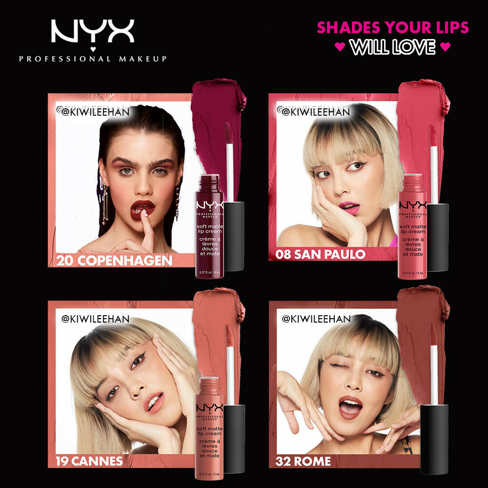 NYX Professional Makeup Soft Matte Lip Cream - Rome | Grocsy