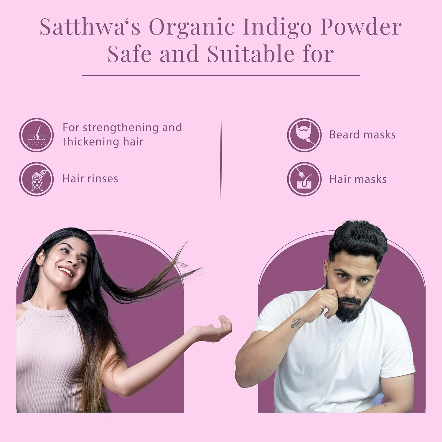 Satthwa Organic Indigo Powder | Grocsy