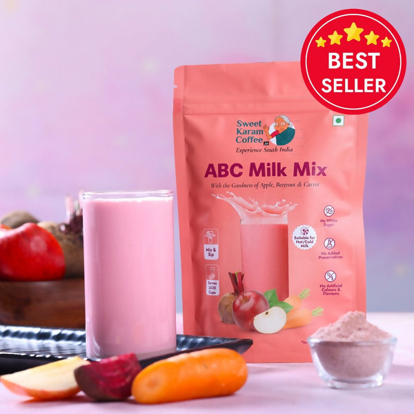 Sweet Karam Coffee ABC (Apple, Beetroot, Carrot) Milk Mix | Grocsy