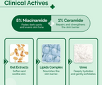 The Derma Co 5% Nia-Ceramide Deep Moisturizing Cream | Grocsy