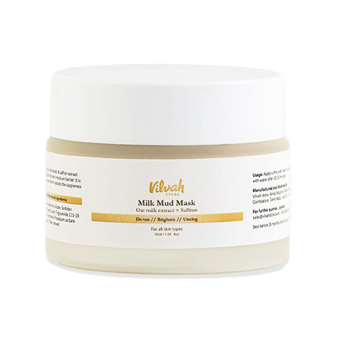 Vilvah Store Milk Mud Mask | Grocsy