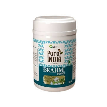 MRT Organics Pure India Brahmi Powder | Grocsy
