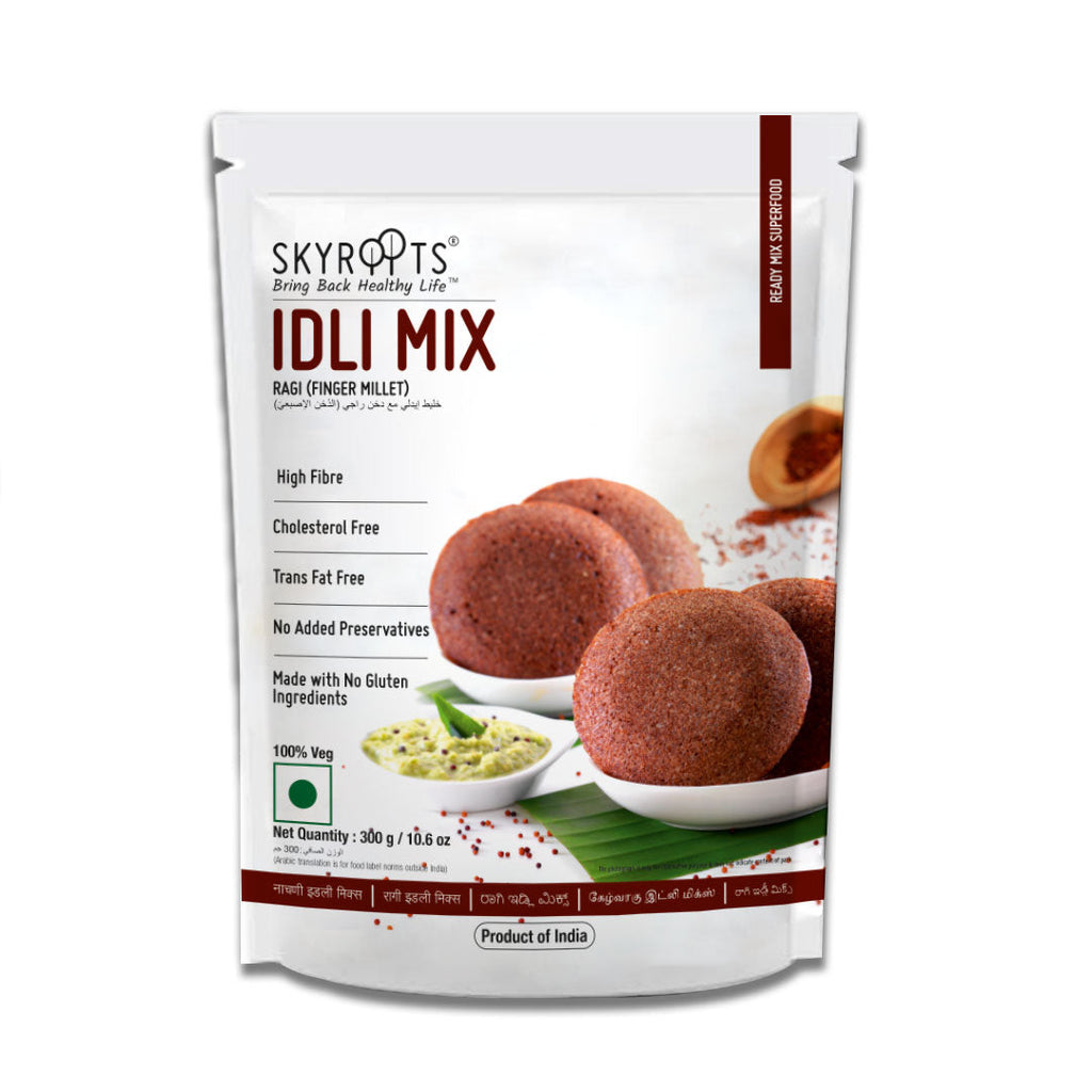 Skyroots Ragi (Finger Millet) Idli Mix | Grocsy