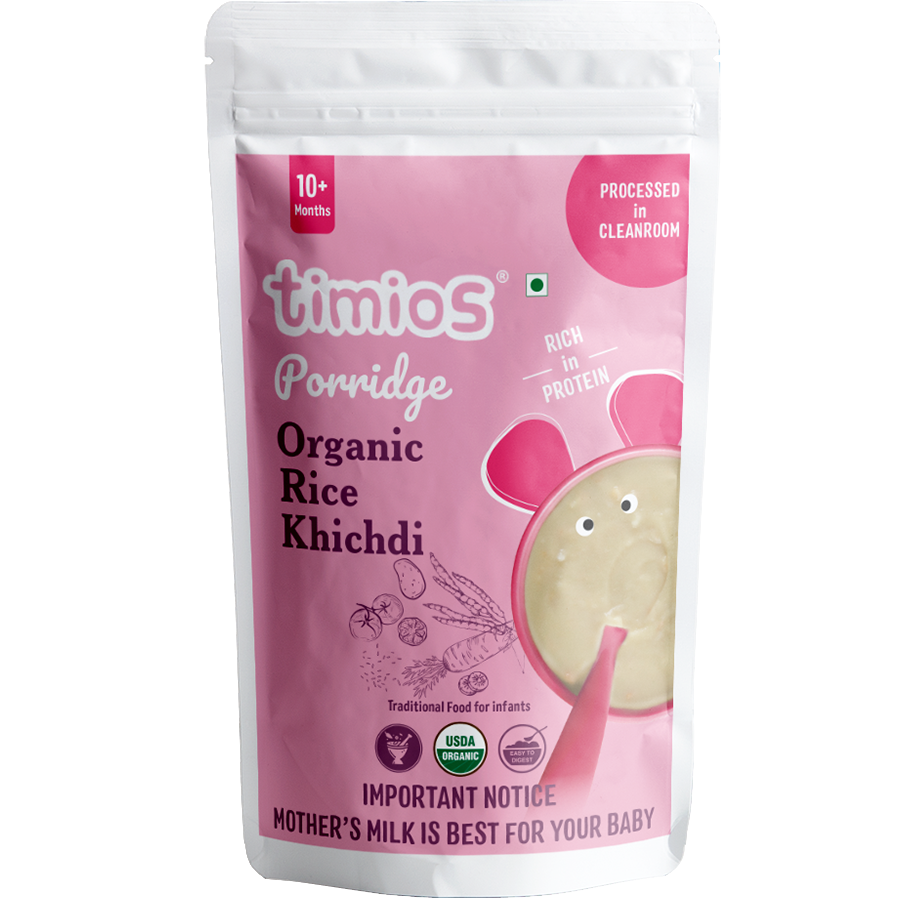 Timios Organic Rice Khichdi Porridge | Grocsy