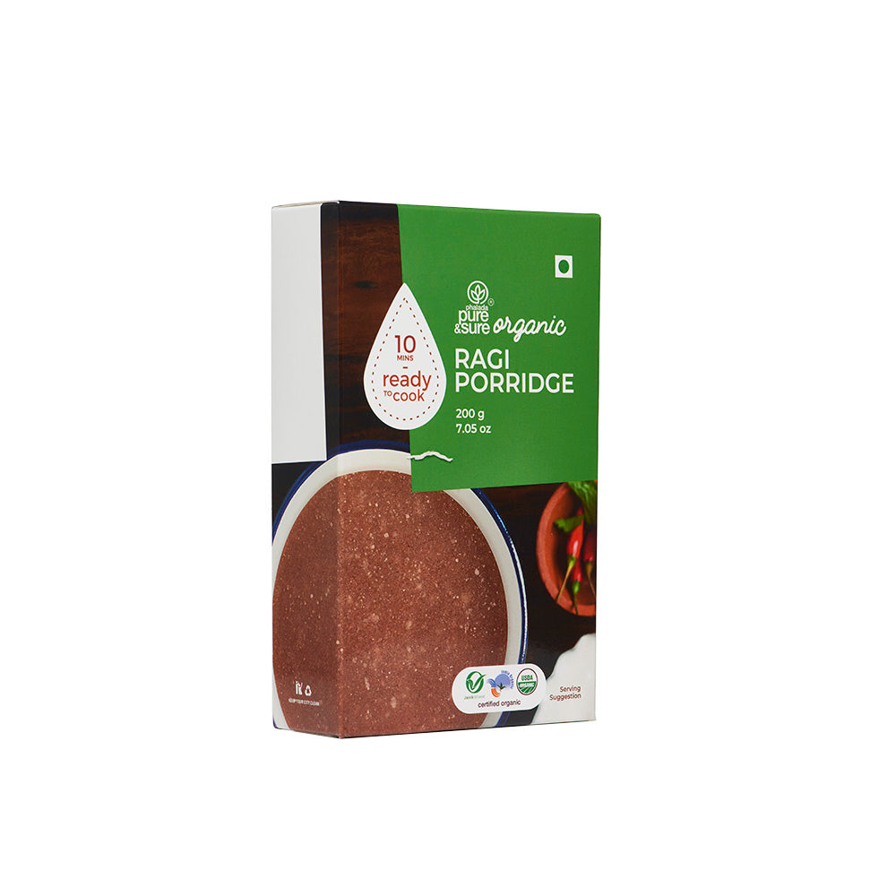 Pure & Sure Organic Ragi Porridge | Grocsy