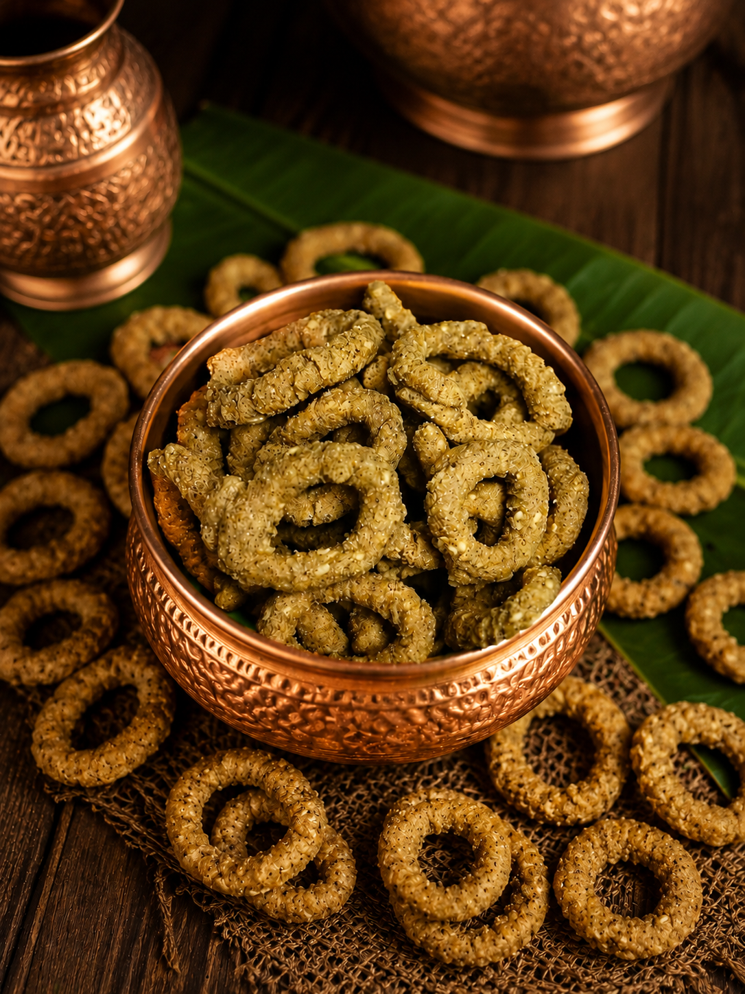 Tenali Ruchulu Ragi Chegodilu (Finger Millet Rings) | Grocsy