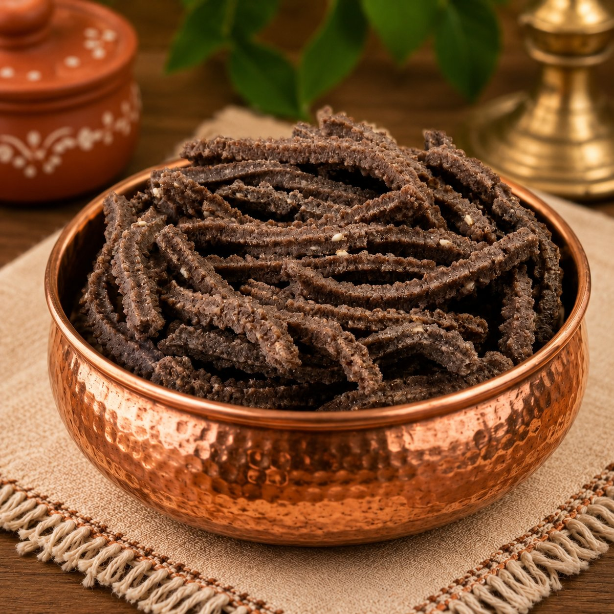 Tenali Ruchulu Ragi Chekkaralu (Finger Millet Murukkulu) | Grocsy